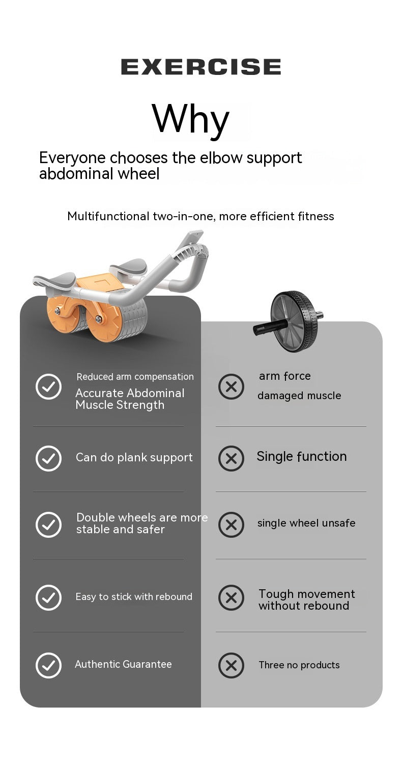 AB Roller Wheel With Phone Holder